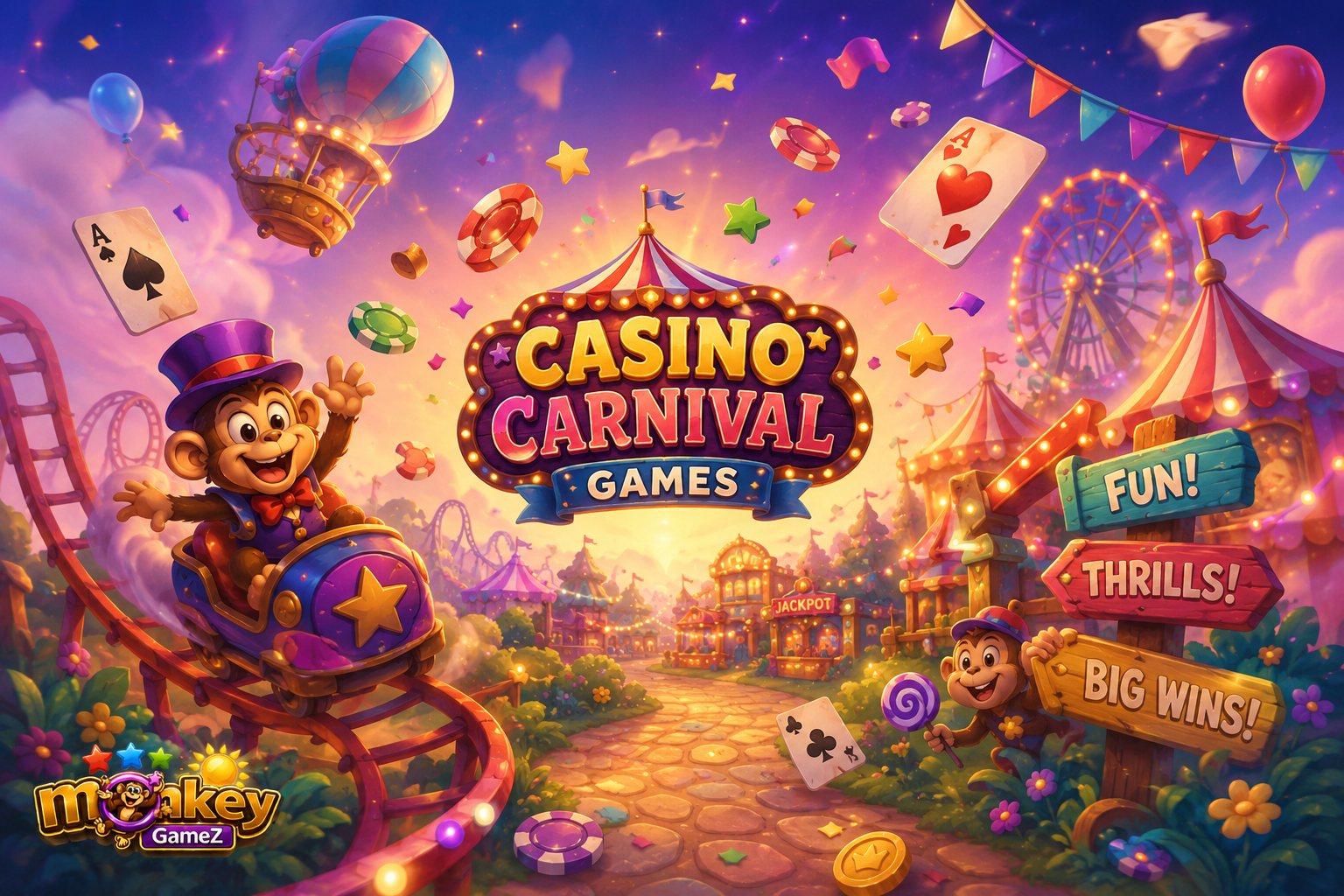 Casino Carnival Games – Fun, Thrills, Big Wins!